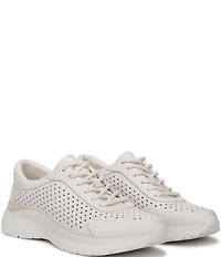 Naturalizer Adapt Perf Leather Lace Up Sneakers