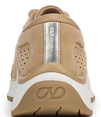 Naturalizer Adapt Perf Suede Lace Up Sneakers