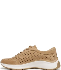 Naturalizer Adapt Perf Suede Lace Up Sneakers
