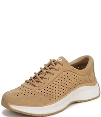 Naturalizer Adapt Perf Suede Lace Up Sneakers