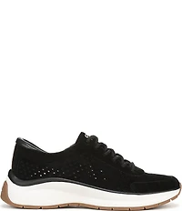 Naturalizer Adapt Perf Suede Lace Up Sneakers