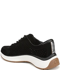 Naturalizer Adapt Perf Suede Lace Up Sneakers