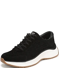 Naturalizer Adapt Perf Suede Lace Up Sneakers