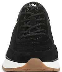 Naturalizer Adapt Perf Suede Lace Up Sneakers