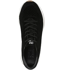 Naturalizer Adapt Perf Suede Lace Up Sneakers