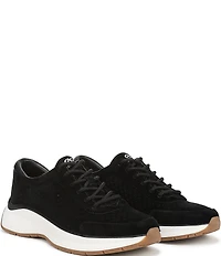 Naturalizer Adapt Perf Suede Lace Up Sneakers