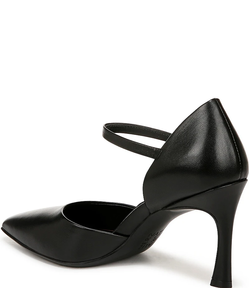 Naturalizer Amber Leather Pointed Toe Mary Jane Pumps