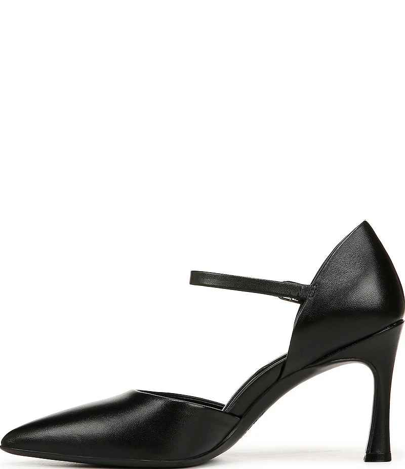Naturalizer Amber Leather Pointed Toe Mary Jane Pumps