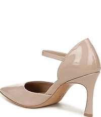 Naturalizer Amber Patent Pointed Toe Mary Jane Pumps