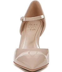 Naturalizer Amber Patent Pointed Toe Mary Jane Pumps
