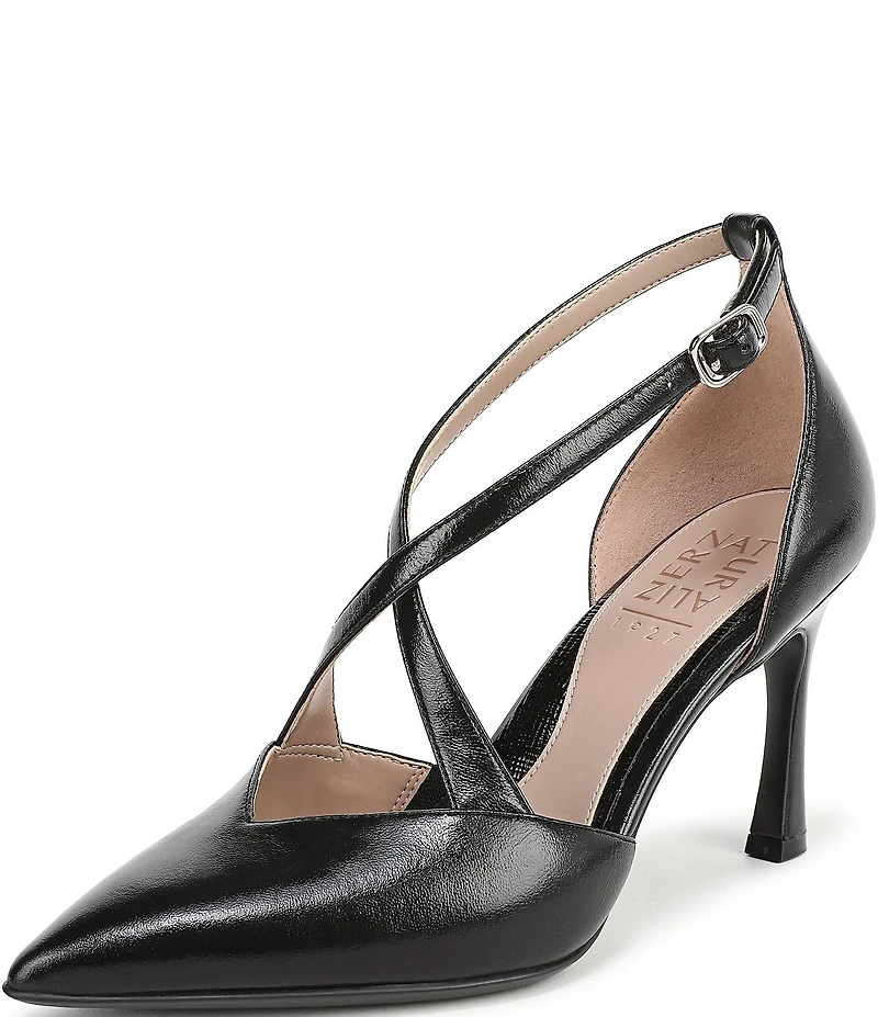 Naturalizer Angelina Leather Pointed Toe Dress Pumps