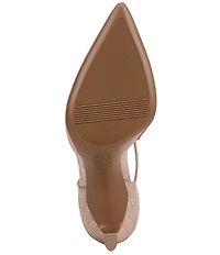 Naturalizer Angelina Metallic Leather Pointed Toe Dress Pumps