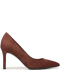 Naturalizer Anna Glossy Suede Pumps