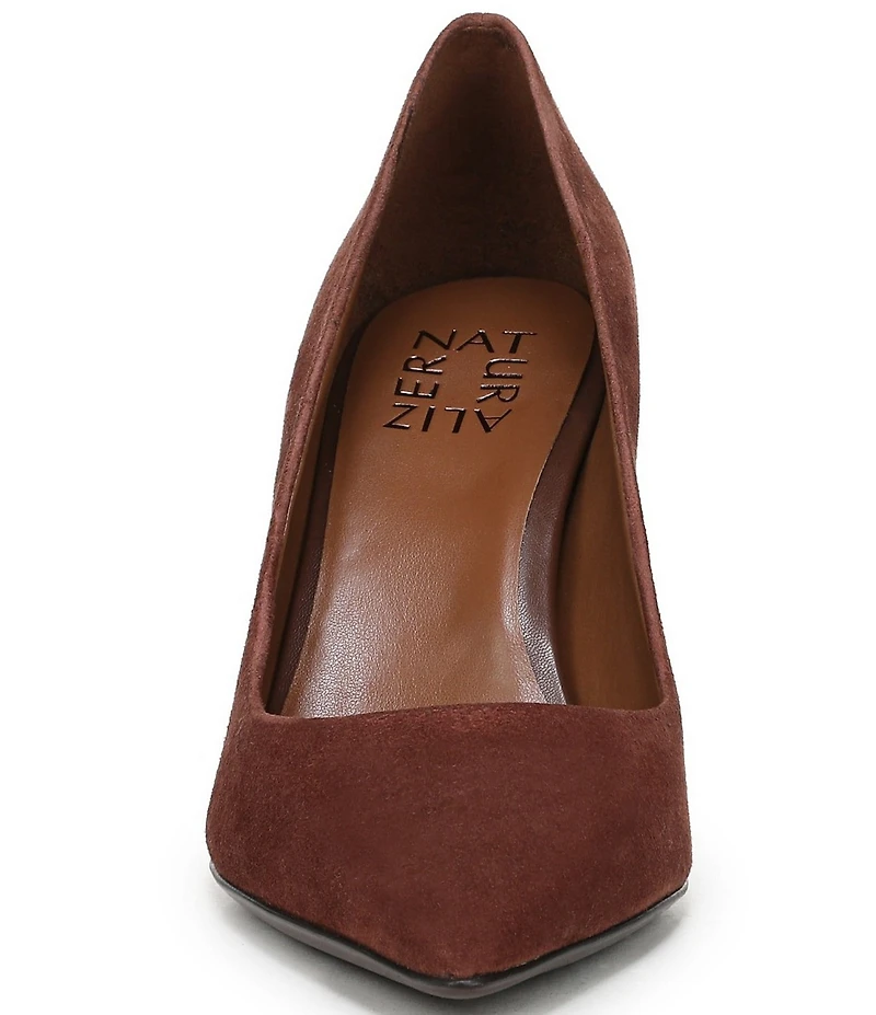 Naturalizer Anna Glossy Suede Pumps