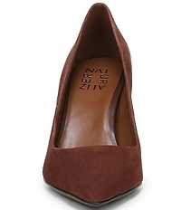 Naturalizer Anna Glossy Suede Pumps