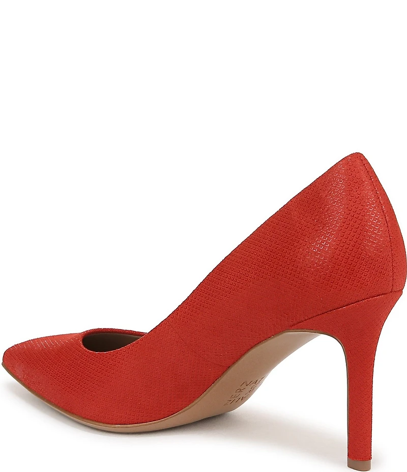 Naturalizer Anna Glossy Embossed Suede Pumps