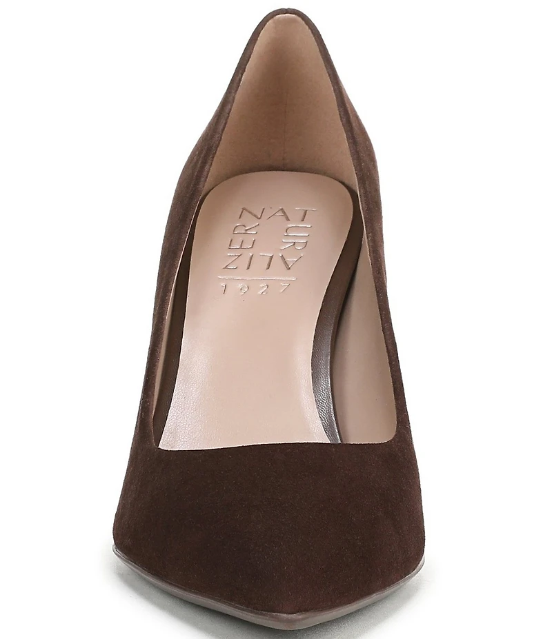 Naturalizer Anna Suede Pointed Toe Pumps