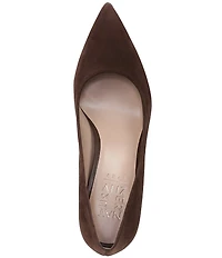 Naturalizer Anna Suede Pointed Toe Pumps