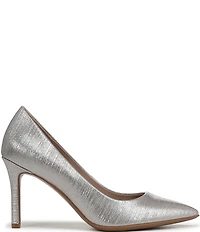 Naturalizer Anna Textured Metallic Pointed Toe Pumps