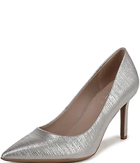 Naturalizer Anna Textured Metallic Pointed Toe Pumps