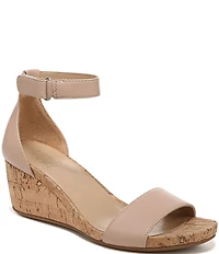 Naturalizer Areda Ankle Strap Wedge Sandals