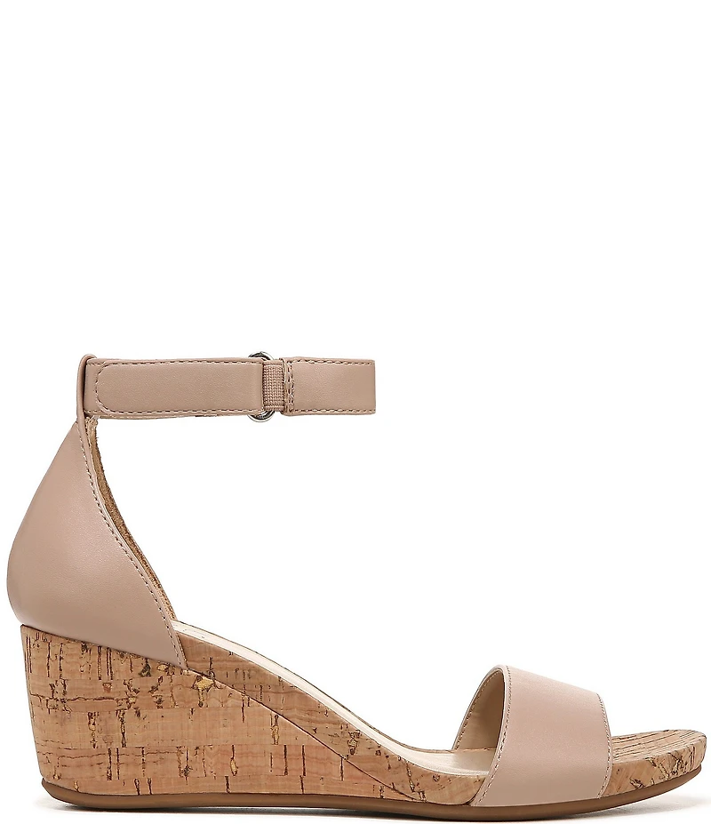 Naturalizer Areda Ankle Strap Wedge Sandals