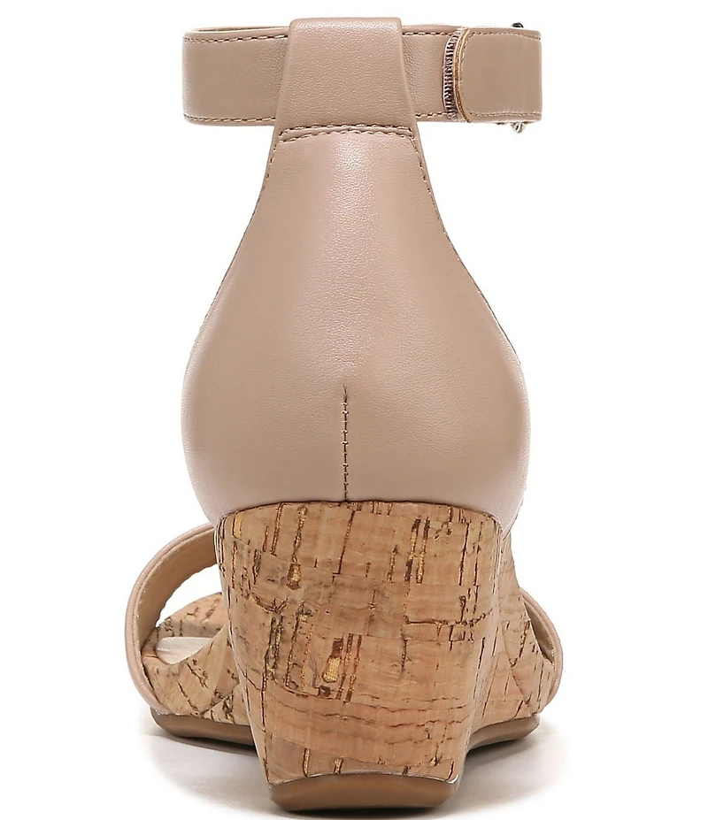 Naturalizer Areda Ankle Strap Wedge Sandals