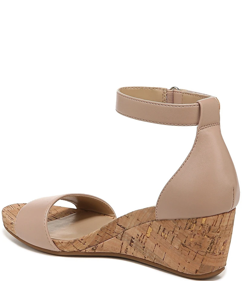 Naturalizer Areda Ankle Strap Wedge Sandals