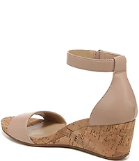 Naturalizer Areda Ankle Strap Wedge Sandals