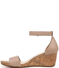 Naturalizer Areda Ankle Strap Wedge Sandals
