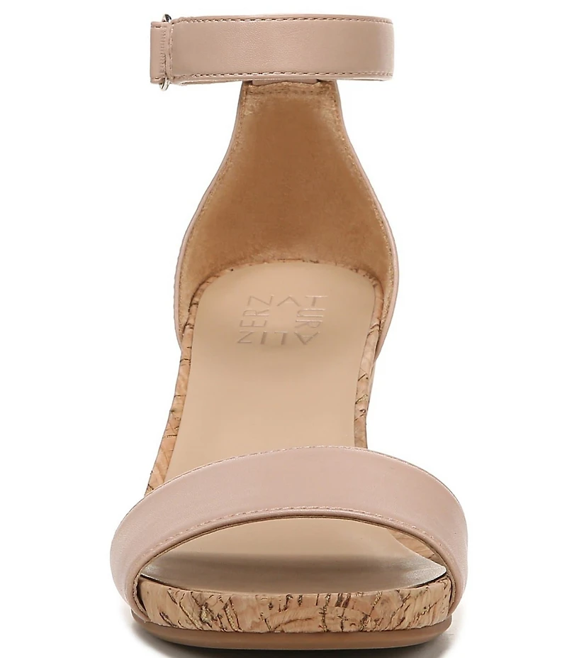 Naturalizer Areda Ankle Strap Wedge Sandals