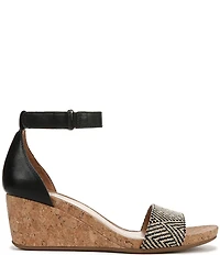 Naturalizer Areda Ankle Wrap Wedge Sandals