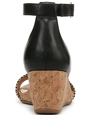 Naturalizer Areda Ankle Wrap Wedge Sandals