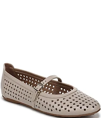 Naturalizer Aria Perforated Leather Mary Jane Flats
