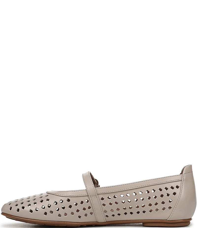 Naturalizer Aria Perforated Leather Mary Jane Flats