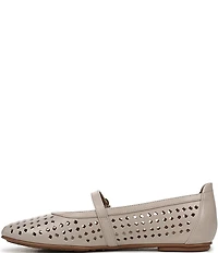 Naturalizer Aria Perforated Leather Mary Jane Flats