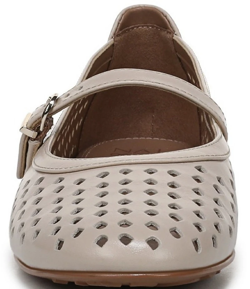 Naturalizer Aria Perforated Leather Mary Jane Flats