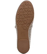 Naturalizer Aria Perforated Leather Mary Jane Flats
