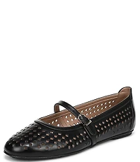 Naturalizer Aria Perforated Leather Mary Jane Flats