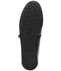 Naturalizer Aria Perforated Leather Mary Jane Flats