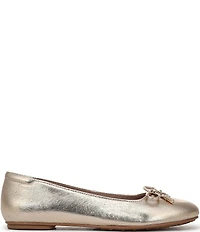 Naturalizer Ashlyn Leather Bow Ballet Flats
