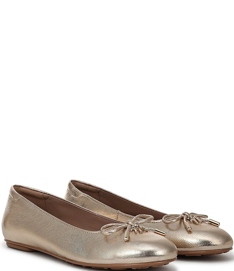 Naturalizer Ashlyn Leather Bow Ballet Flats