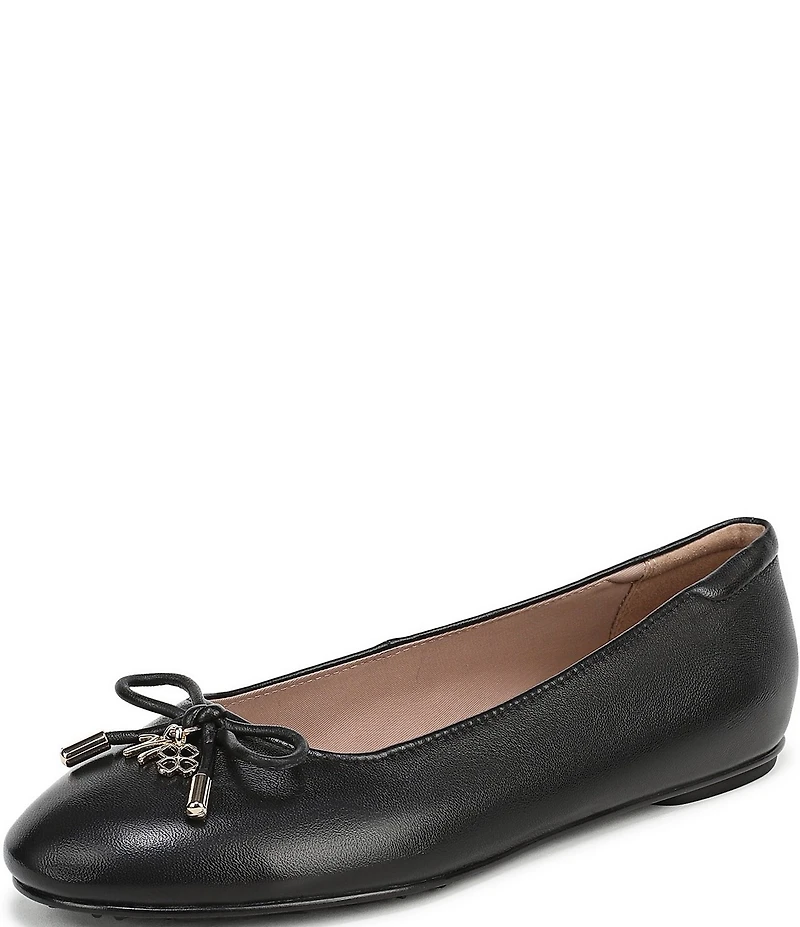 Naturalizer Ashlyn Leather Bow Ballet Flats