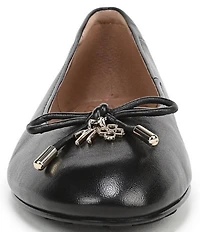 Naturalizer Ashlyn Leather Bow Ballet Flats