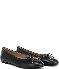 Naturalizer Ashlyn Leather Bow Ballet Flats