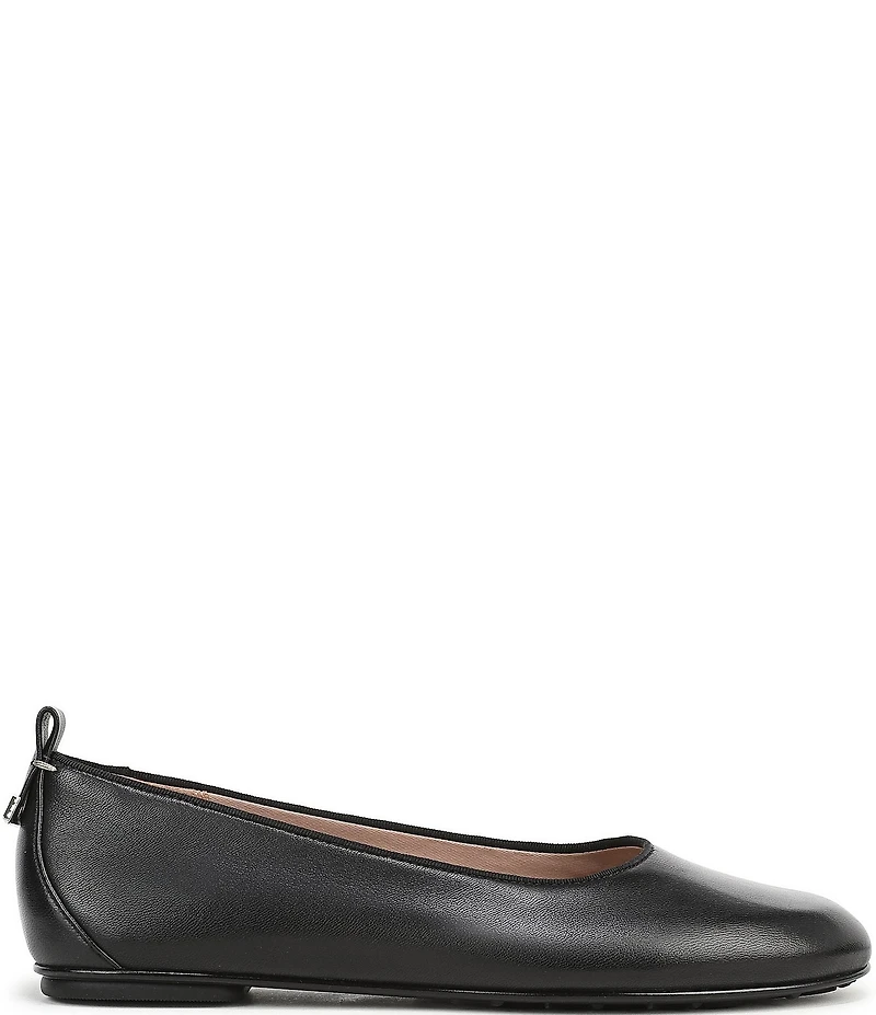 Naturalizer Ava Leather Round Toe Ballet Flats