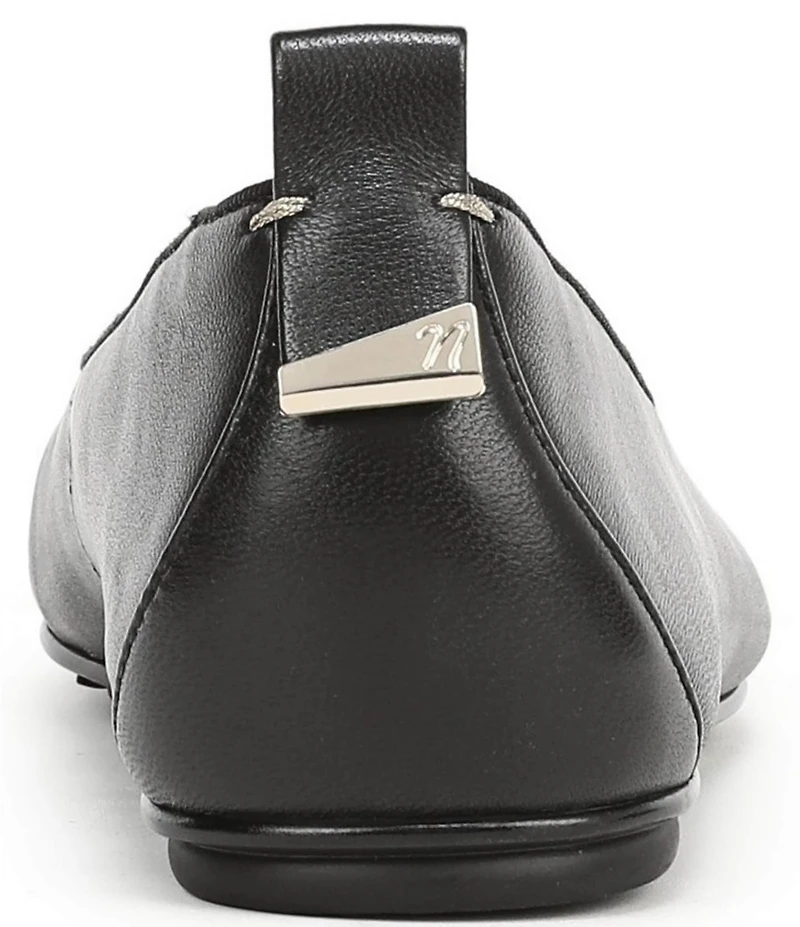 Naturalizer Ava Leather Round Toe Ballet Flats
