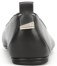 Naturalizer Ava Leather Round Toe Ballet Flats