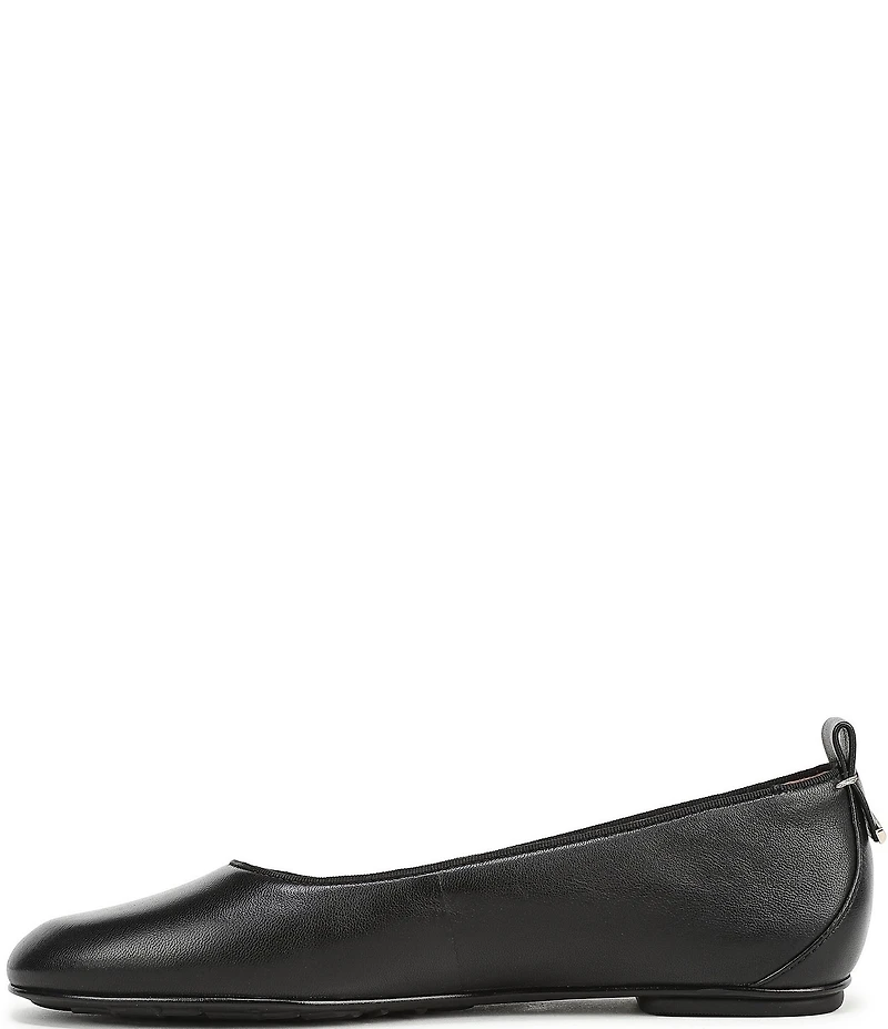 Naturalizer Ava Leather Round Toe Ballet Flats