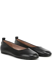 Naturalizer Ava Leather Round Toe Ballet Flats